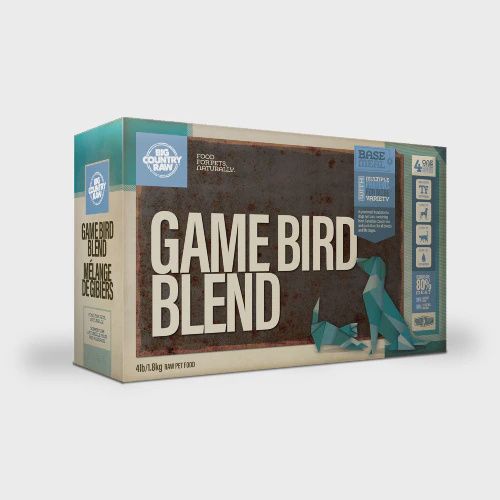 BCR Game Bird Blend Carton - 4 lb