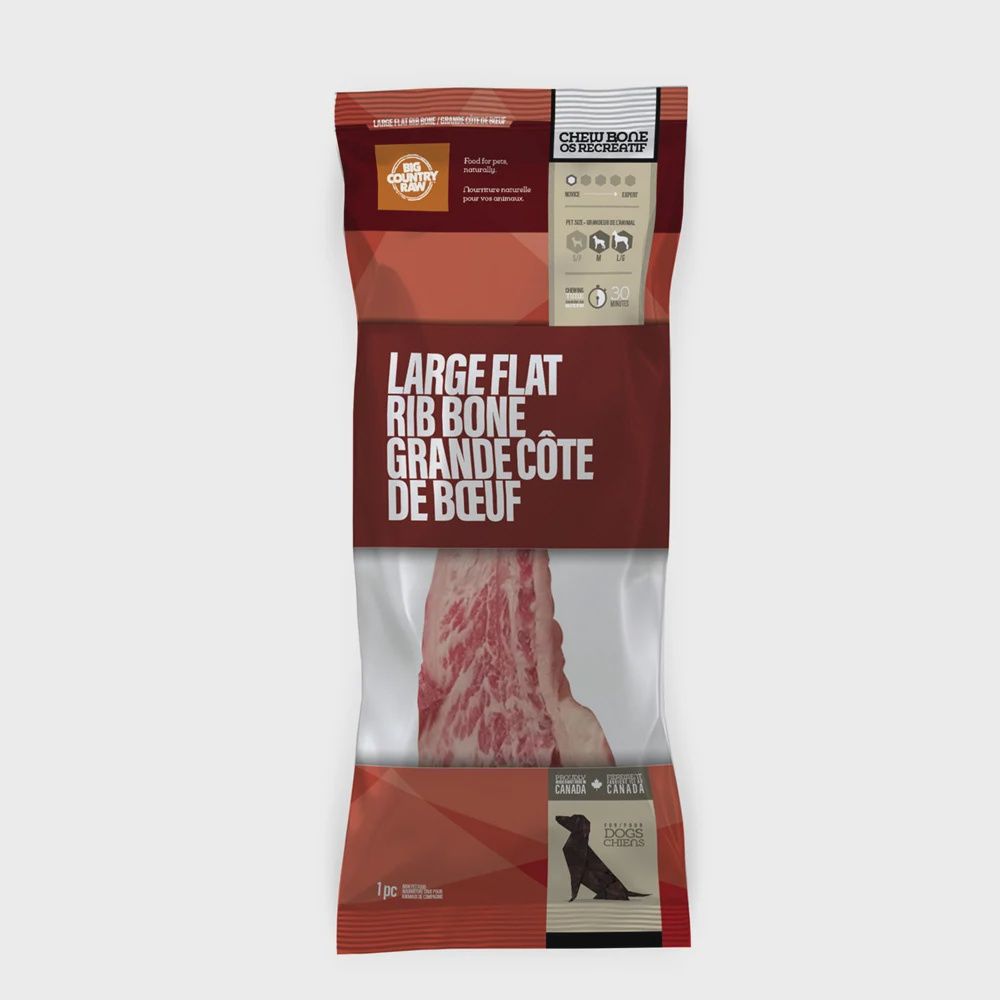 BCR Large Flat Rib Bone