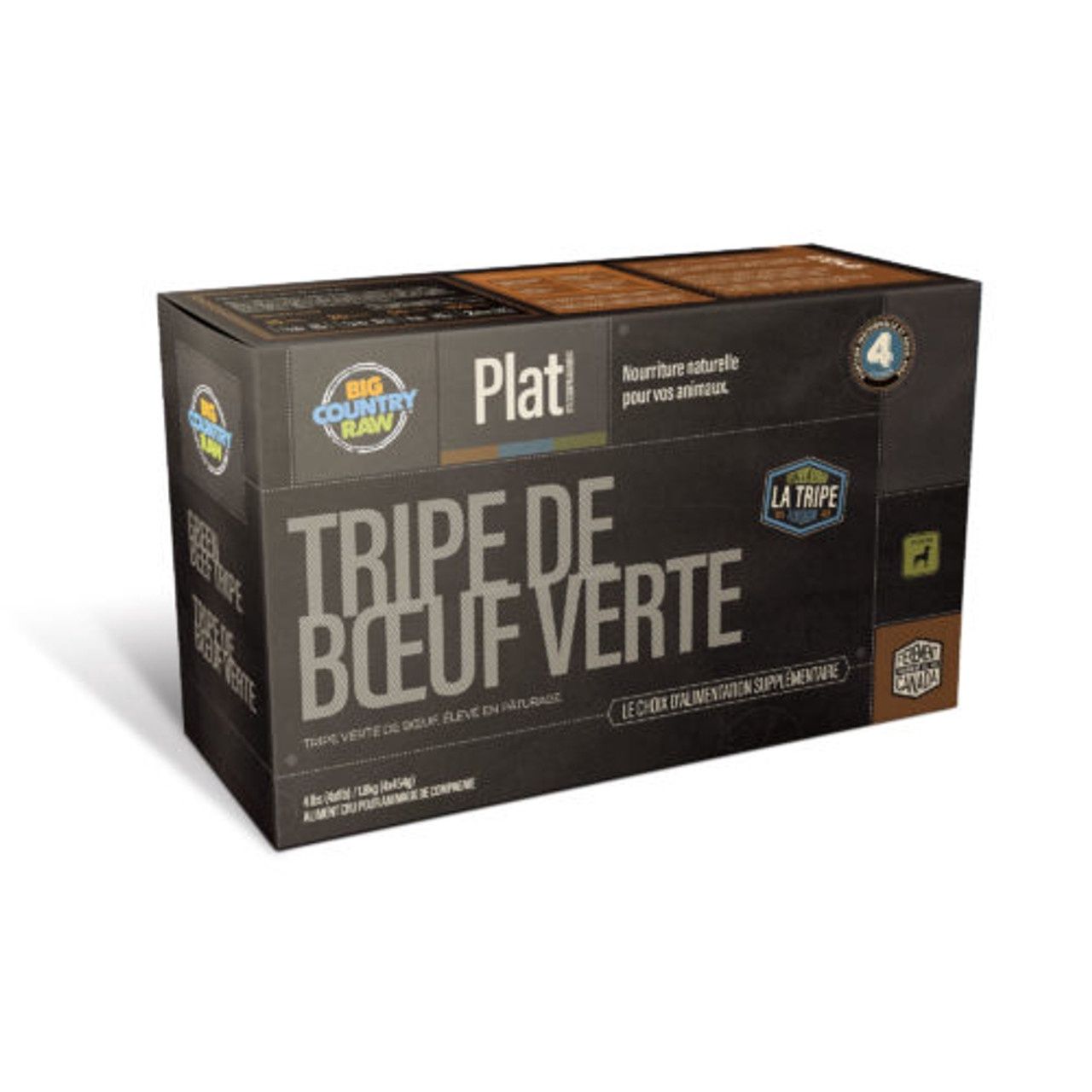BCR Pure Beef Tripe Carton - 4 lb