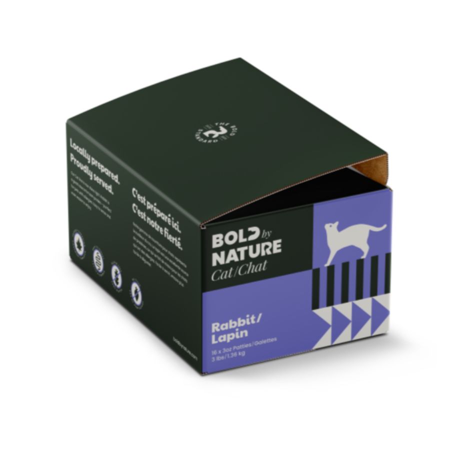 Bold by Nature Cat Rabbit Patties 3 lb