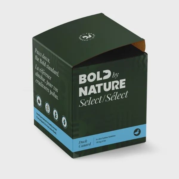 Bold by Nature Dog Select Duck Patties 4 lb