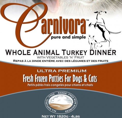 Carnivora Turkey Dinner 4lbs