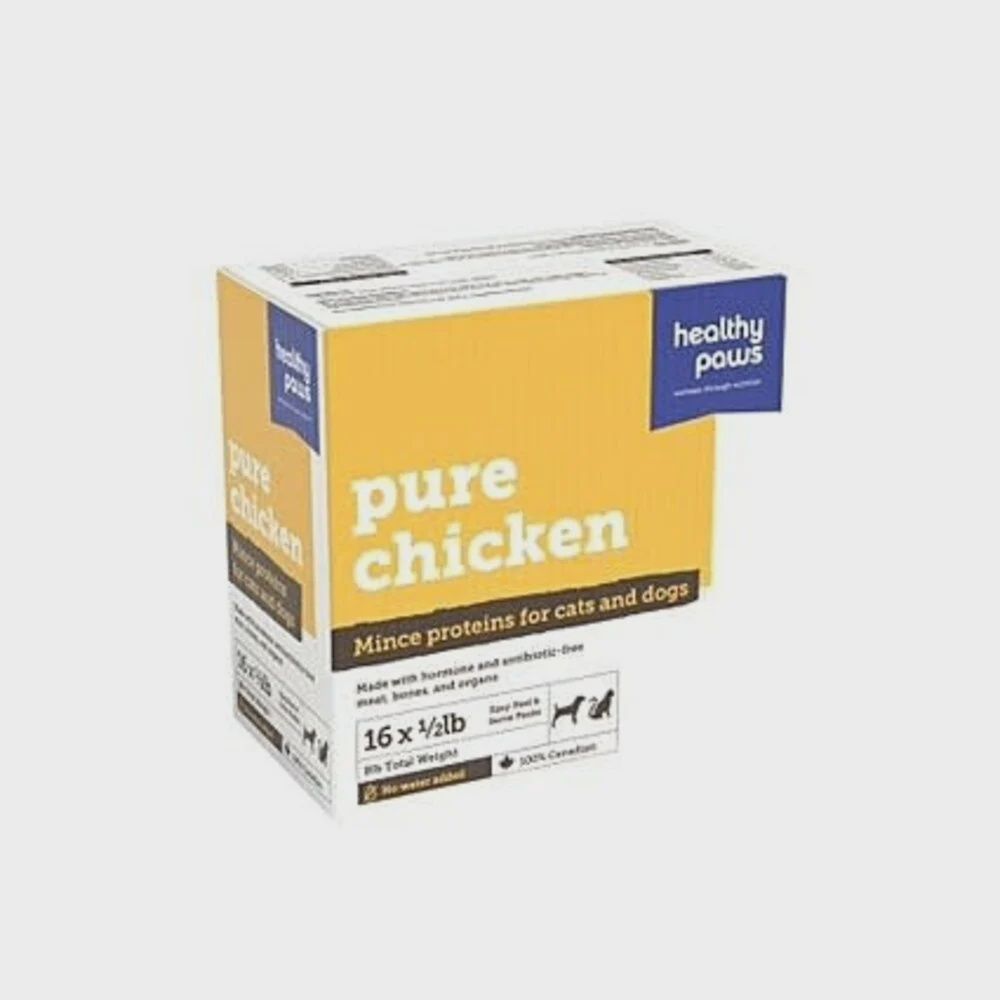 Healthy Paws Mince Patties Chicken &amp; Organ 8LB