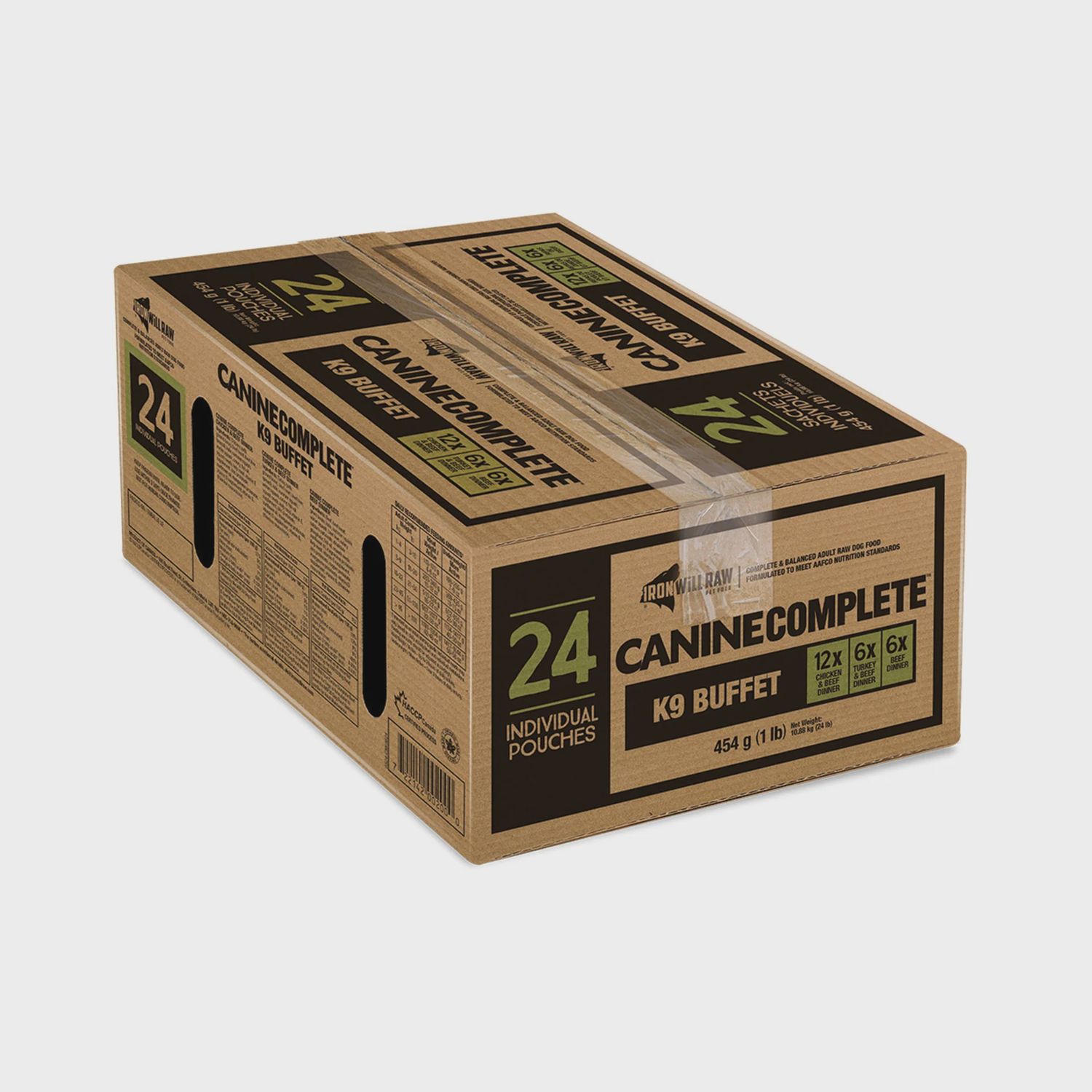 Iron Will Raw Dog Complete K9 Buffet 24/1 lb