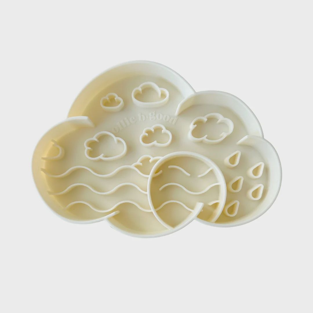 Ollie b good Cloud Slow Feeder - Coconut