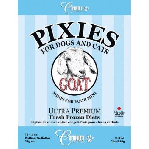PIXIES Goat Frozen Diets 2lbs