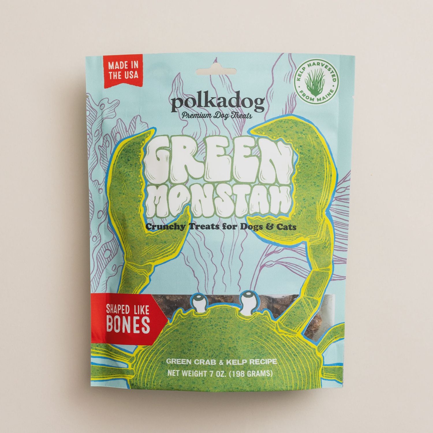 Polkadog - Green Monstah - Bones - 7oz