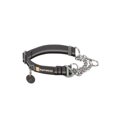RUFFWEAR chain reaction collar, Colour: basalt gray, Size: 11&quot;-14&quot;