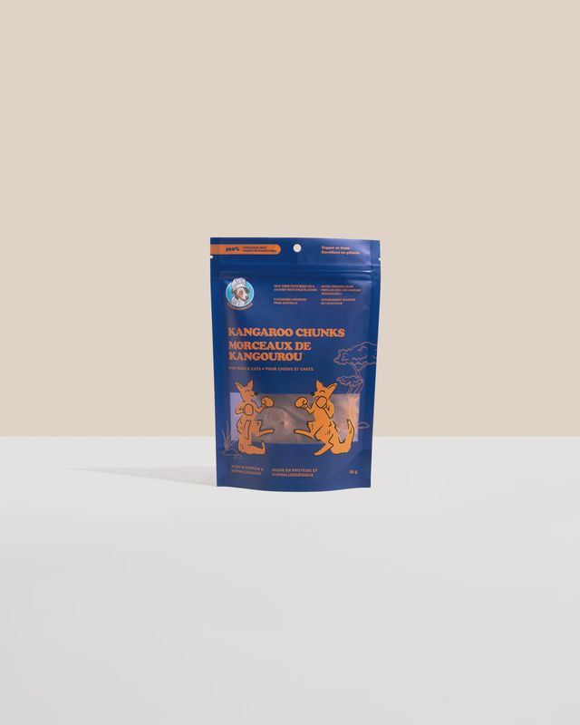 Chien Gourmand Kangaroo treats/topper