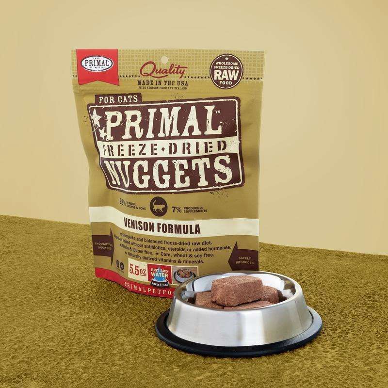 Primal Cat Freeze Dried Venison, Size: 5.5oz