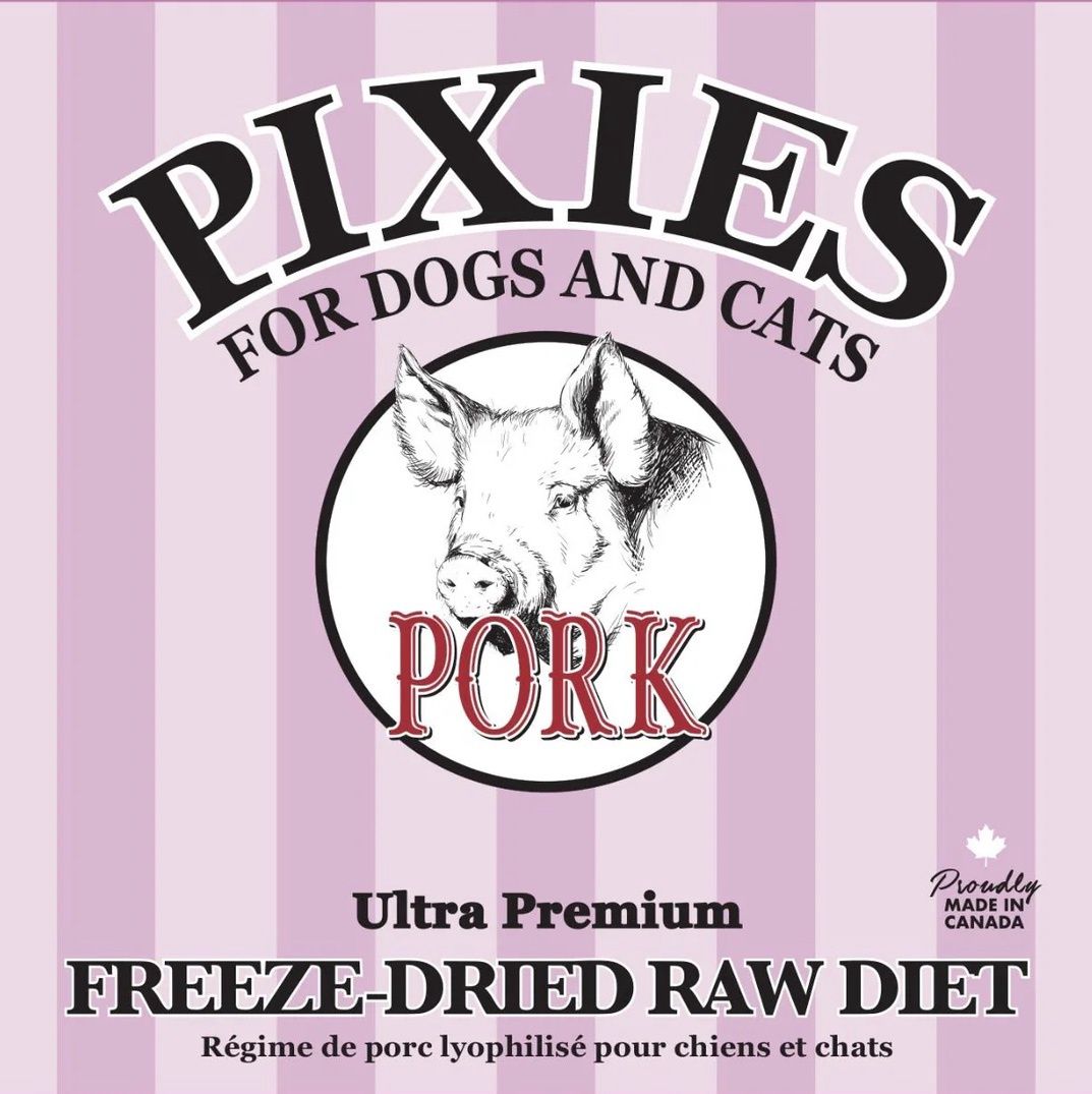 PIXIES Freeze Dried Pork 12oz