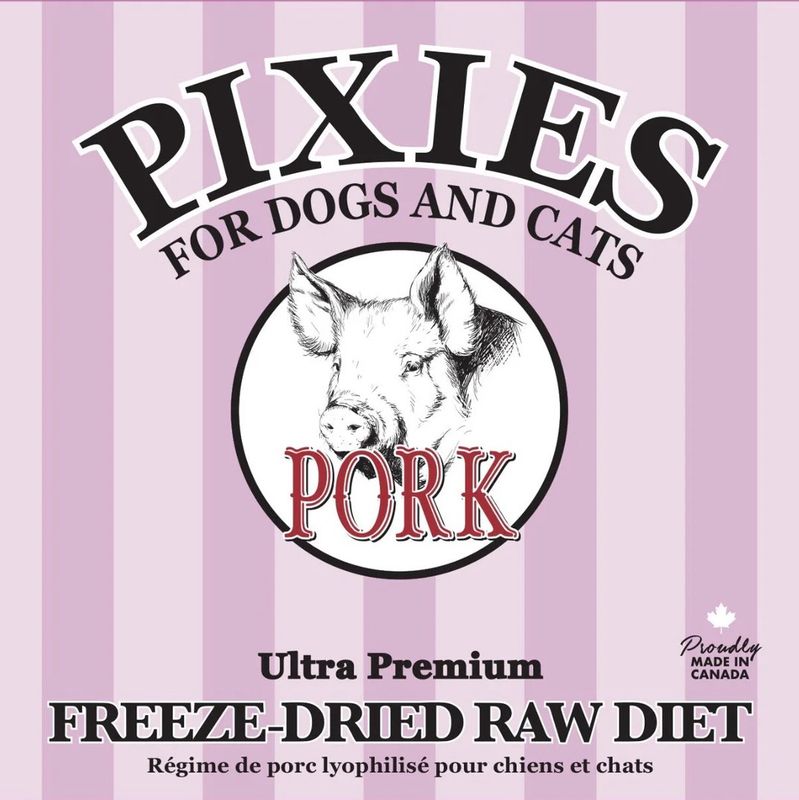 PIXIES Freeze Dried Pork 12oz