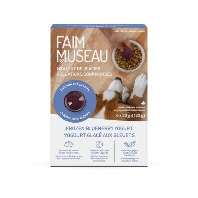 FAIM MUSEAU Frozen Blueberry Yogurt 6/30g