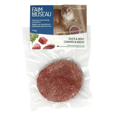 FAIM MUSEAU Single Patty Duck &amp; Beef 114g