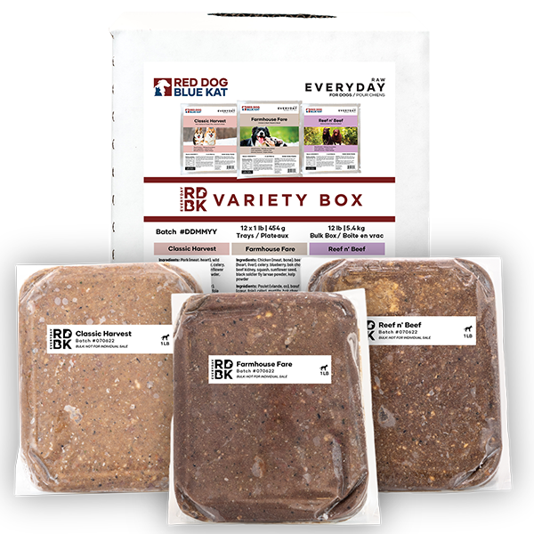 Red Dog Blue Kat Dog Everyday Variety Pack Bulk 12/1 lb