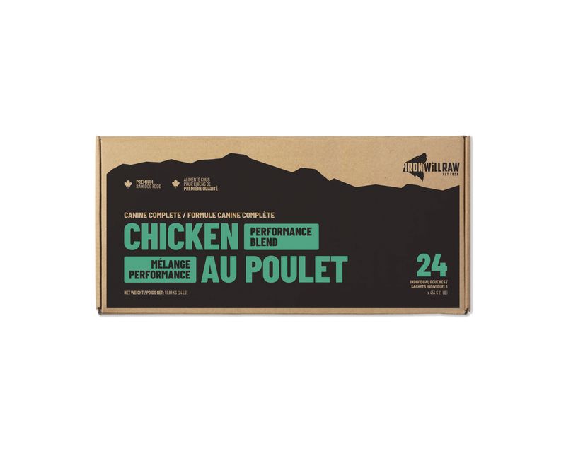 Iron Will Raw Dog Complete Chicken &amp; Beef Dinner 24/1 lb