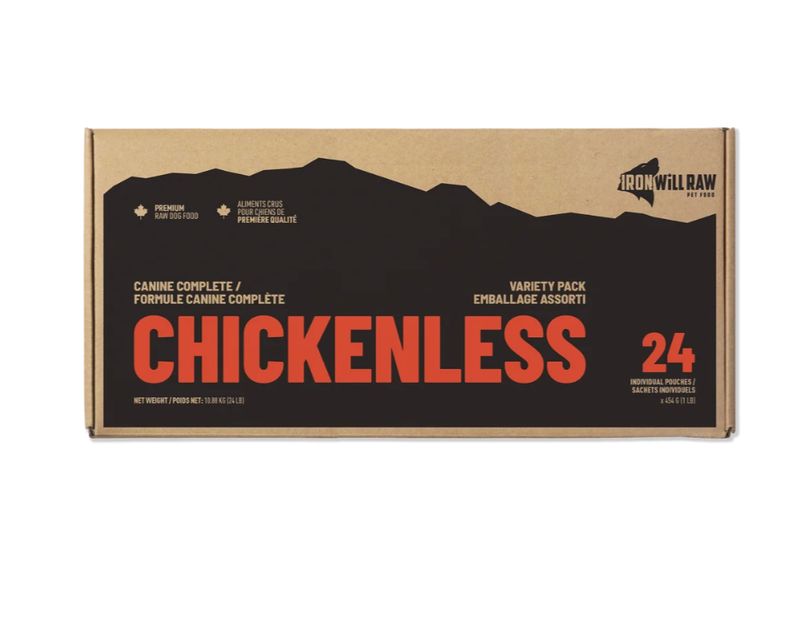 Iron Will Raw Dog Complete Chickenless Feast 24/1 lb