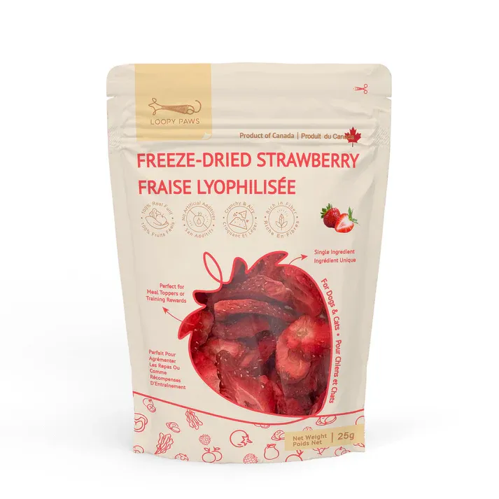 Loopy Paws Fruity Crunch Strawberry