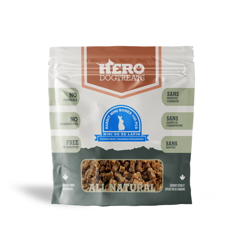 Hero Rabbit Mini Bones - 100 pieces