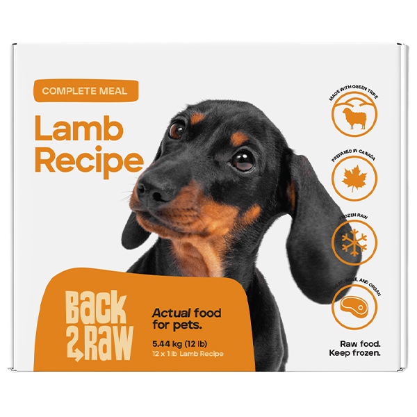 BACK2RAW Complete Lamb Recipe 12lb