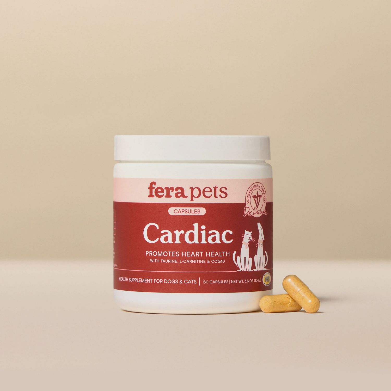 Fera Pet Organics Cardiac Support for Dogs &amp; Cats