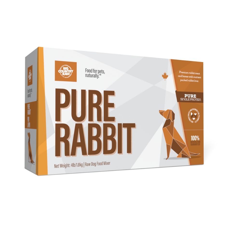 BCR Pure Rabbit Carton - 4 lb