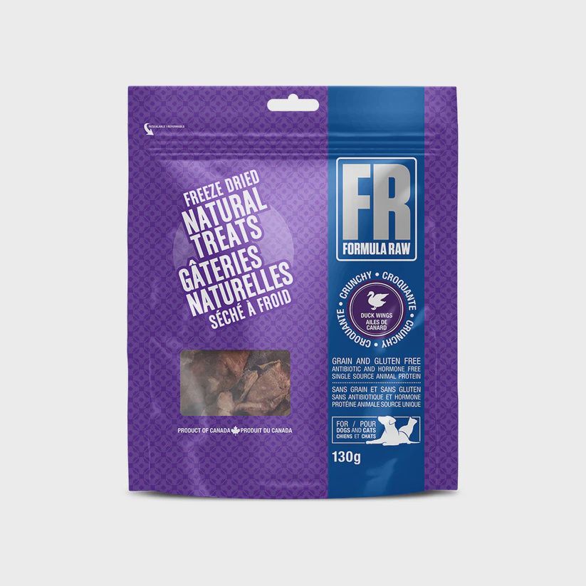 Formula Raw Freeze Dried Duck Wings Treats 130g
