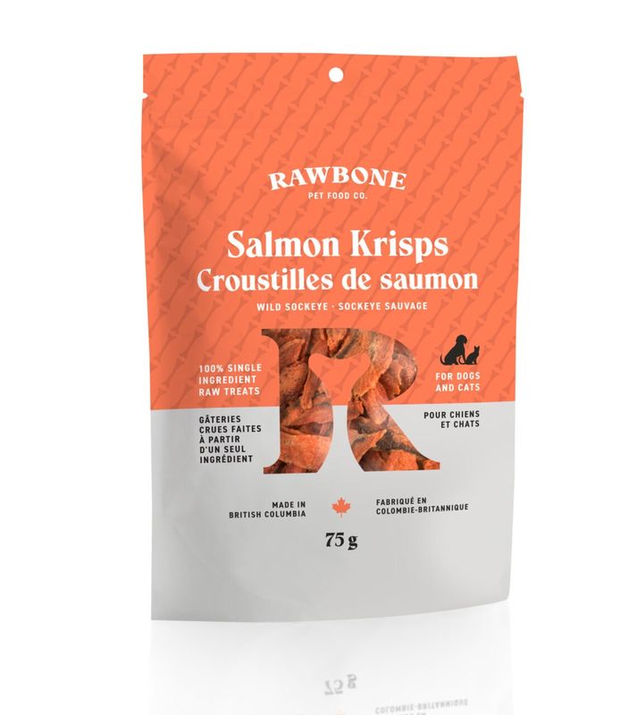 Rawbone Salmon Krisps