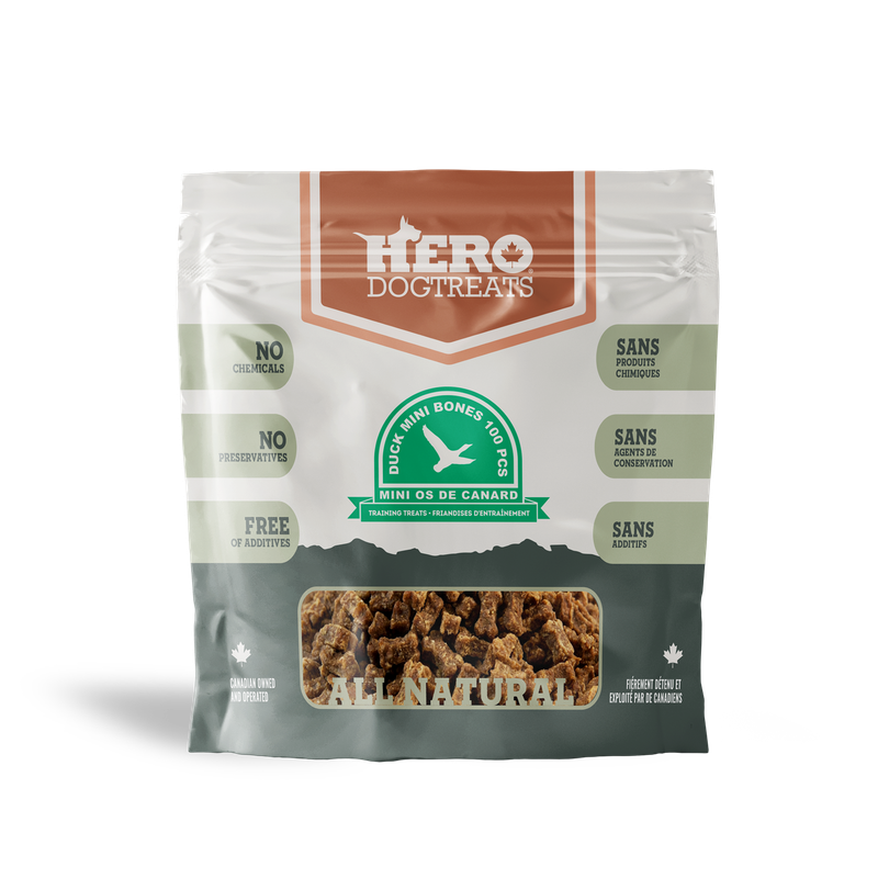 Hero Duck Mini Bones - 100 pieces