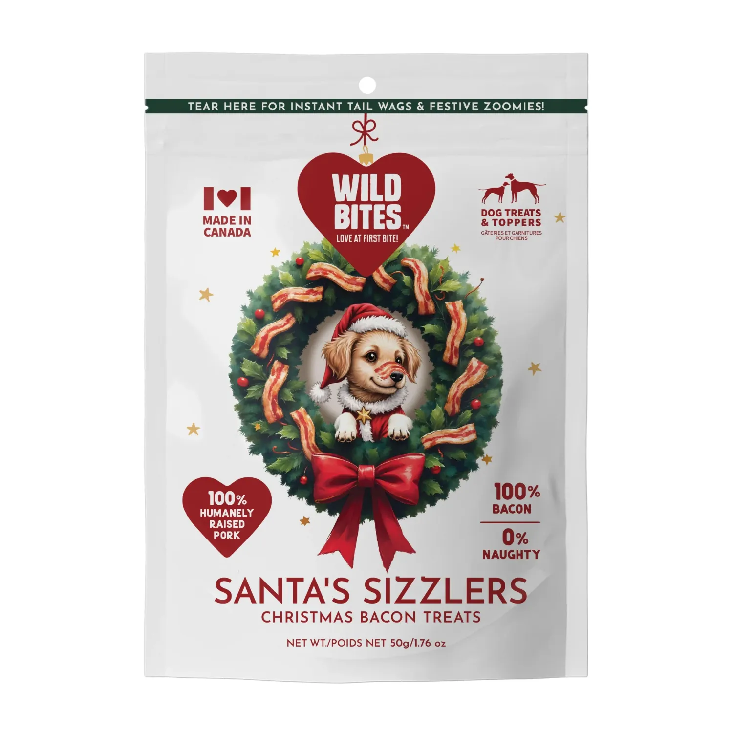 Wild Bites Santa's Sizzlers