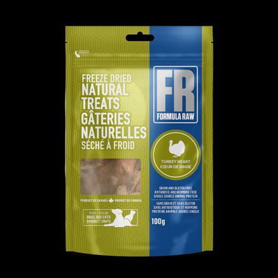 Formula Raw Freeze Dried Turkey Hearts Treats