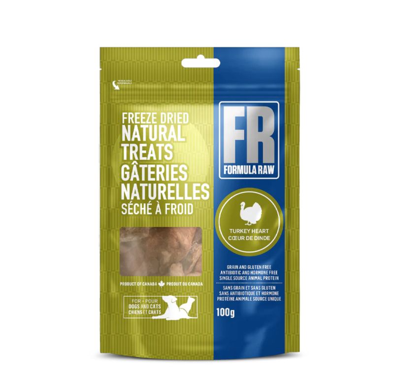 Formula Raw Freeze Dried Turkey Hearts Treats