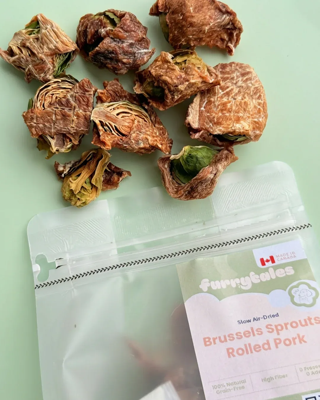 Furrytales Brussels Sprouts Rolled Pork