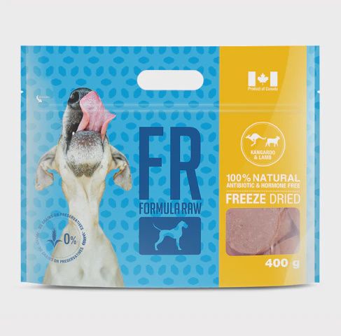 Formula Raw Freeze-Dried Kangaroo &amp; Lamb for Dog 400g