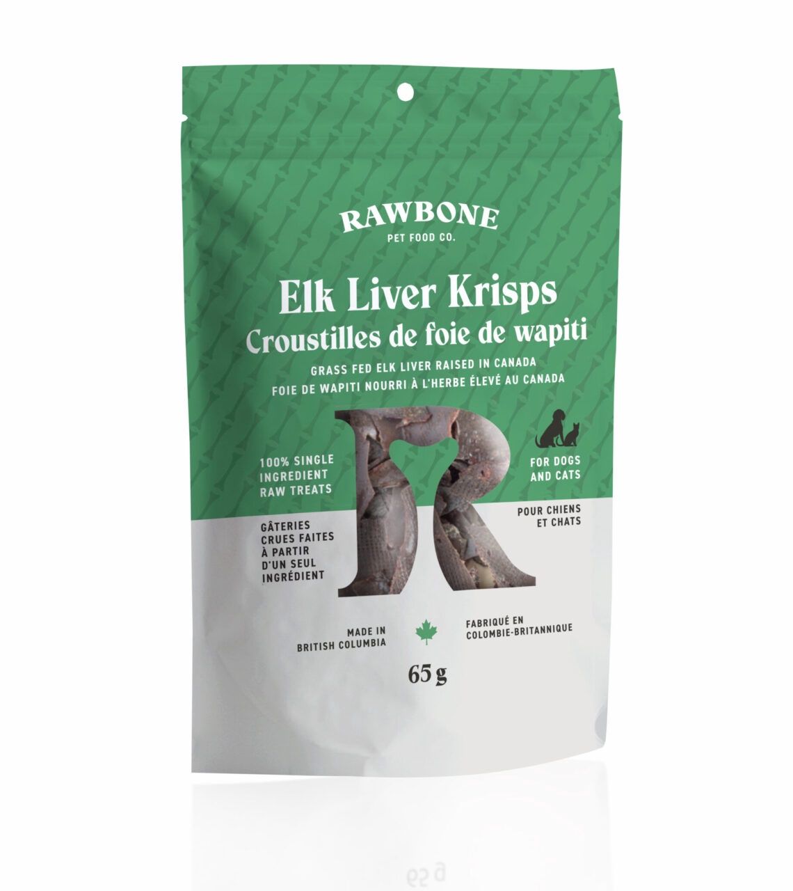 Rawbone Elk Liver Krisps