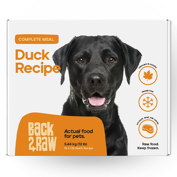 BACK2RAW Dog Complete Combo Duck Recipe 12lb