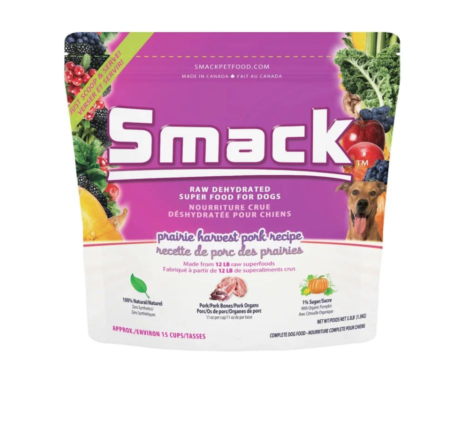 Smack Prairie Harvest Pork (DOG) - 1.5kg
