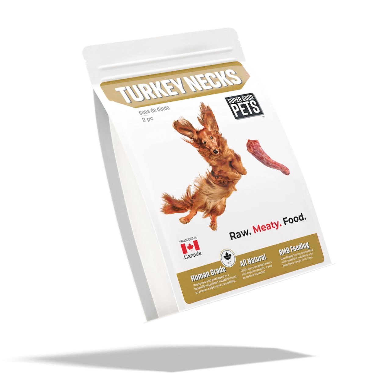 Super Good Pets Turkey Necks 2pc