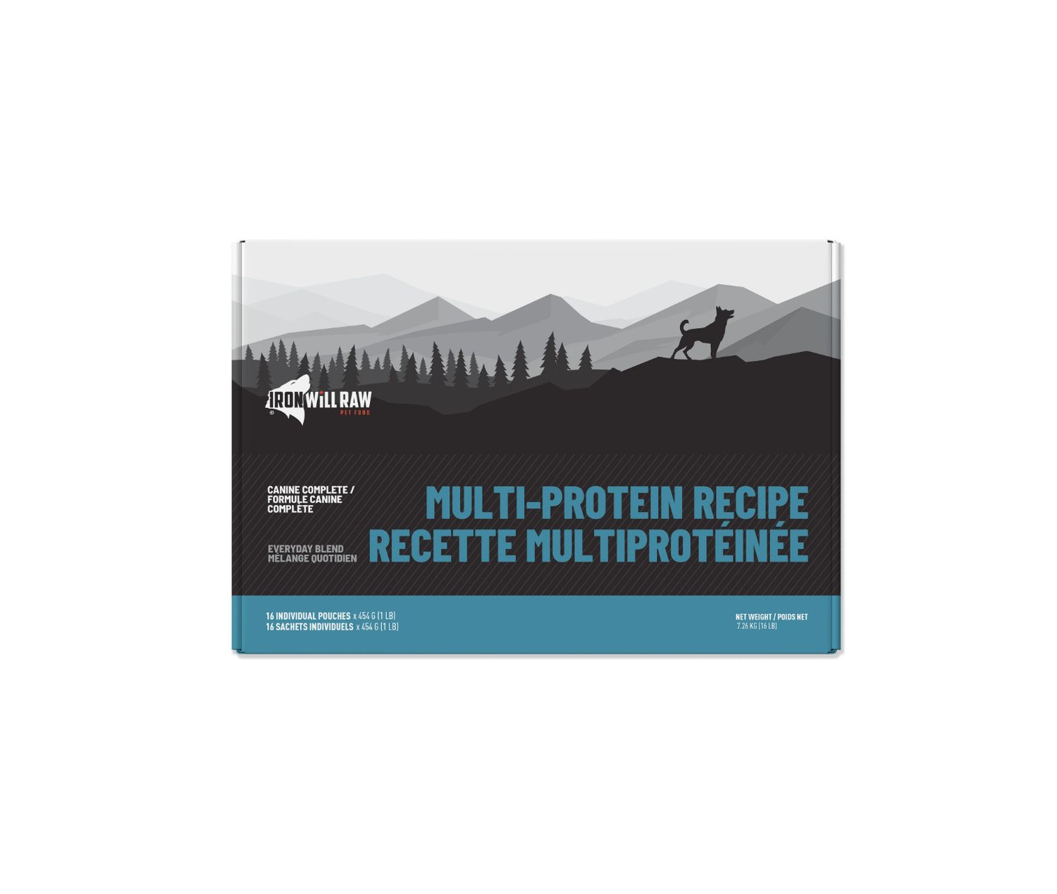 Iron Will Raw Dog Complete Everyday Blend Multi-Prtn 16/1lb