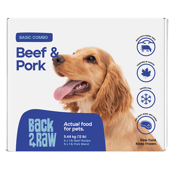 BACK 2 RAW Basic Beef/Pork Blend 12LB