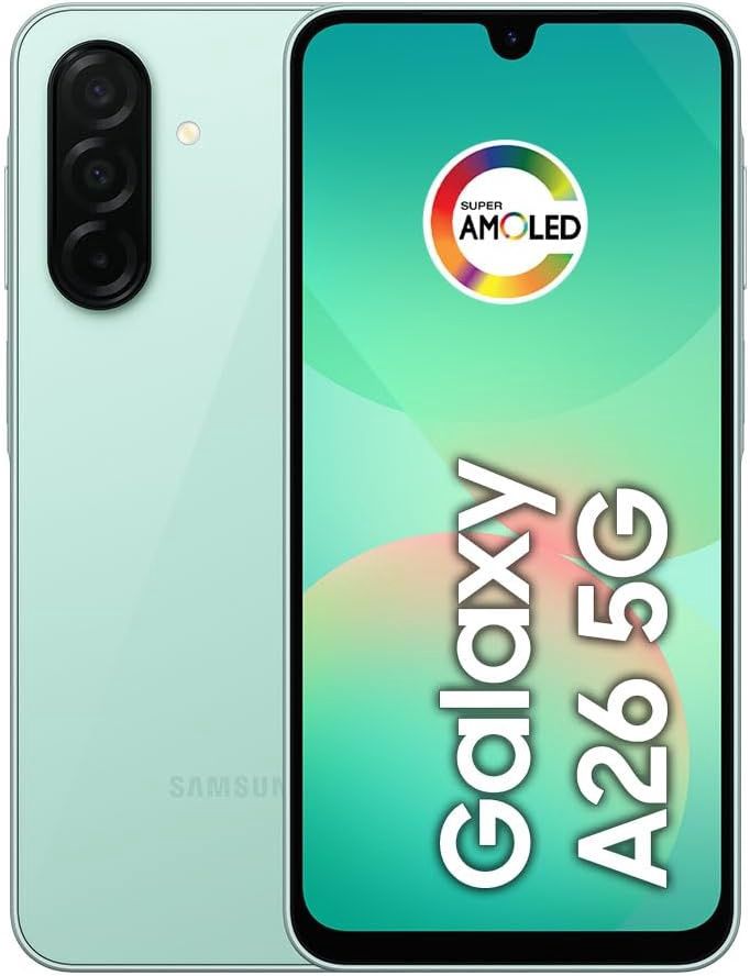 Samsung A26 5G SM-A266MDS, Color: Mint, Size: 8GB/256GB