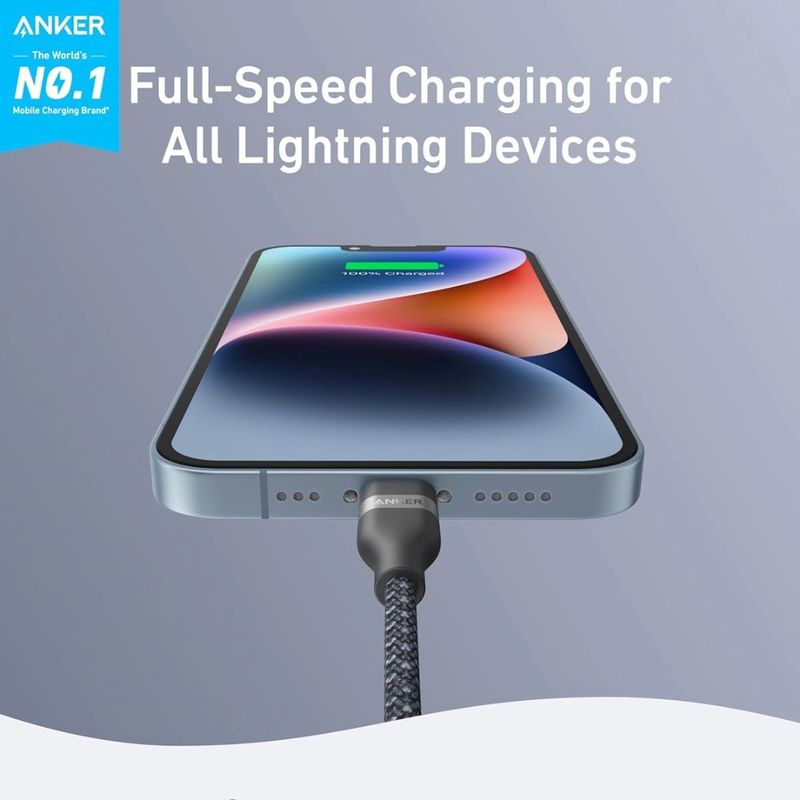 ANKER Braided USB-C to Lightning 6ft