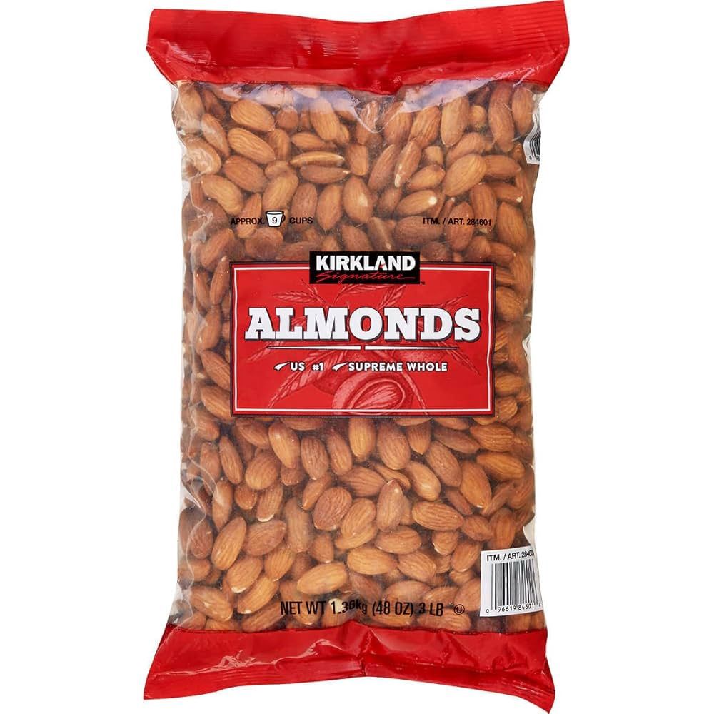 Kirkland Almonds 48oz