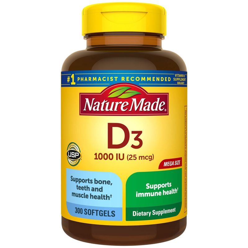 Nature Made D3 1000 iu 650 tablets