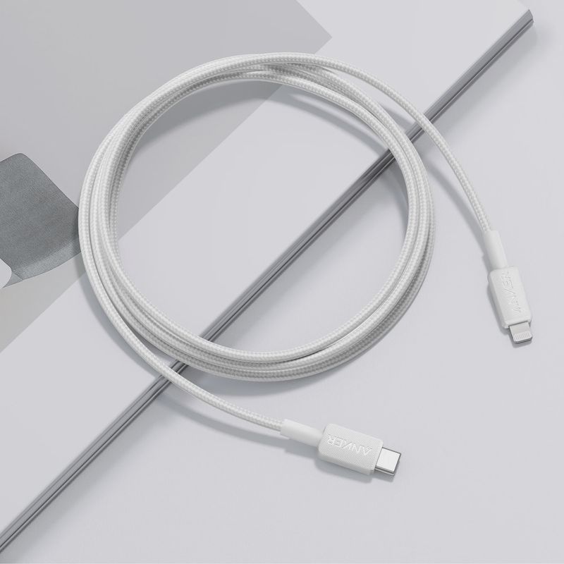Anker 322 USB-C to Lightning Connector Cable - 6ft Braided