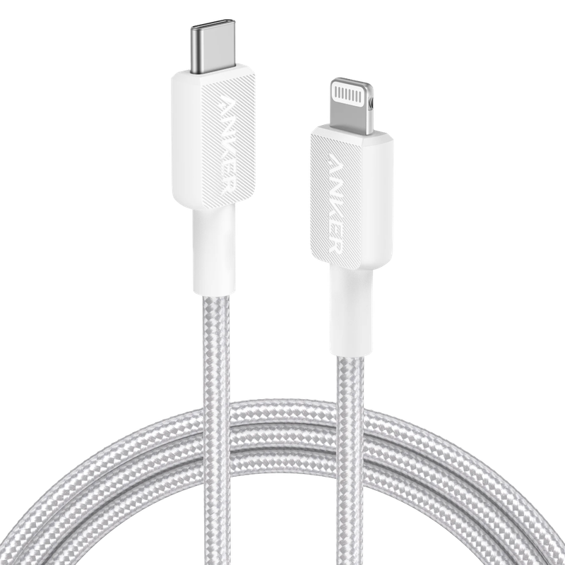 Anker 322 USB-C to Lightning Connector Cable - 6ft Braided