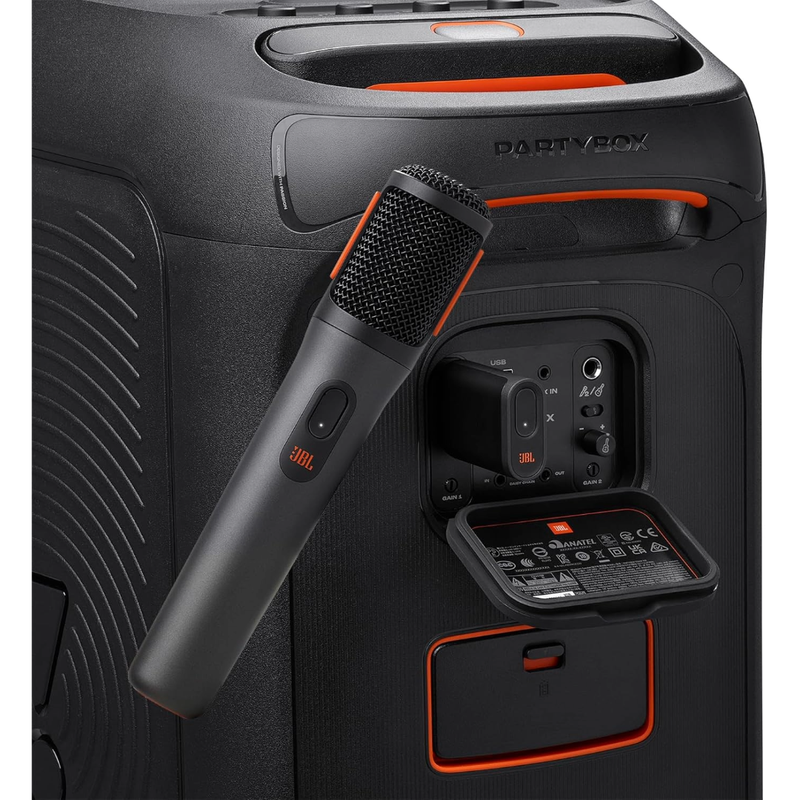 JBL PartyBox Wireless Mic - 2X Digital Wireless Microphones, Rechargeable Battery
