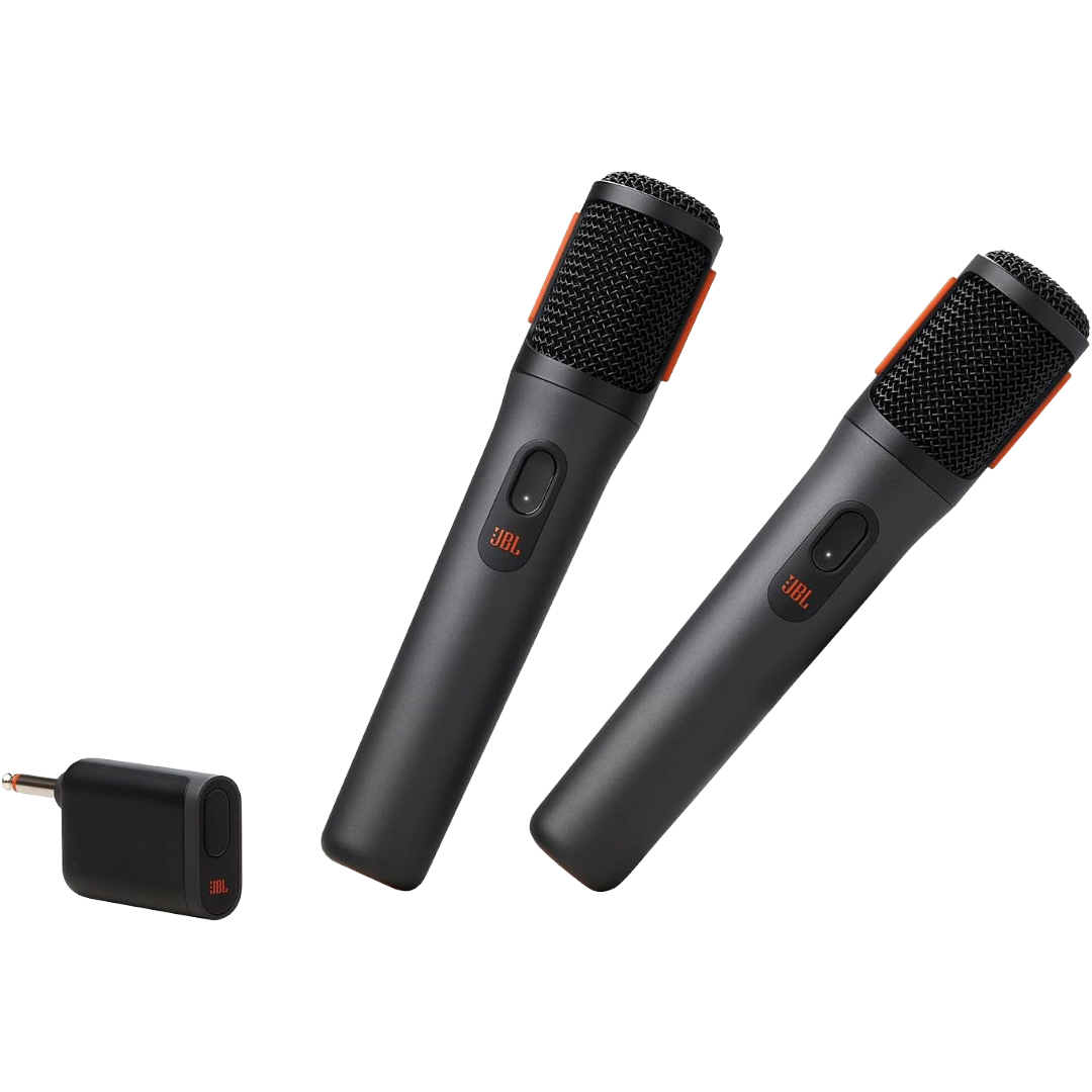JBL PartyBox Wireless Mic - 2X Digital Wireless Microphones, Rechargeable Battery