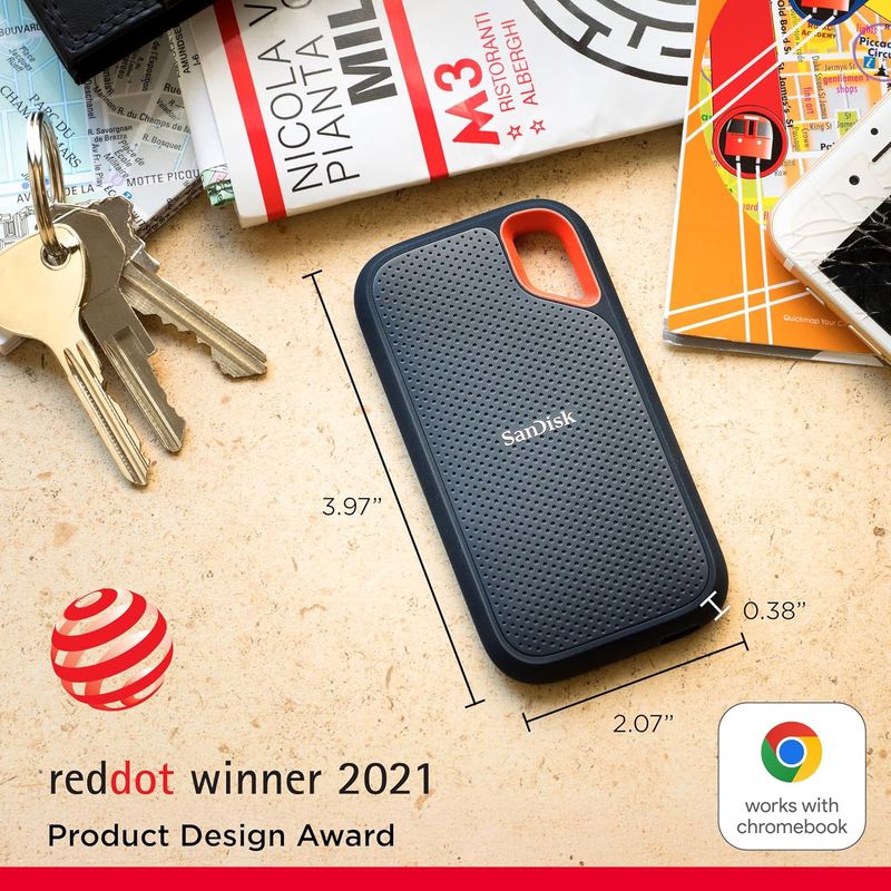 SanDisk 2TB Extreme Go Portable SSD