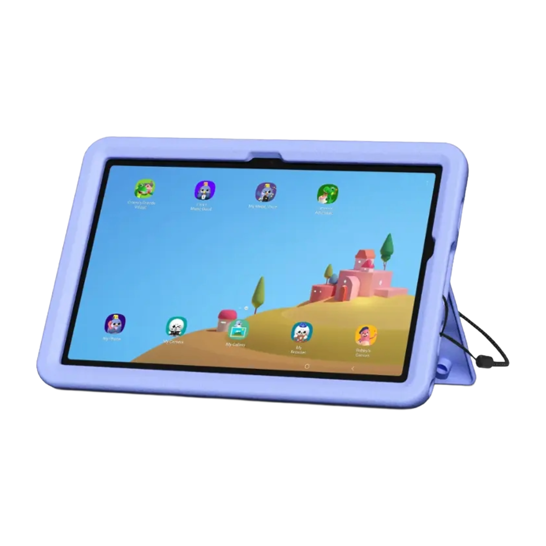 Samsung Galaxy Tab A9+ Kids Edition, Color: Purple